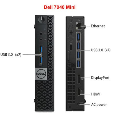 Dell Optiplex 7050 Micro Desktop PC 32GB RAM 1TB SSD Windows 11 Pro