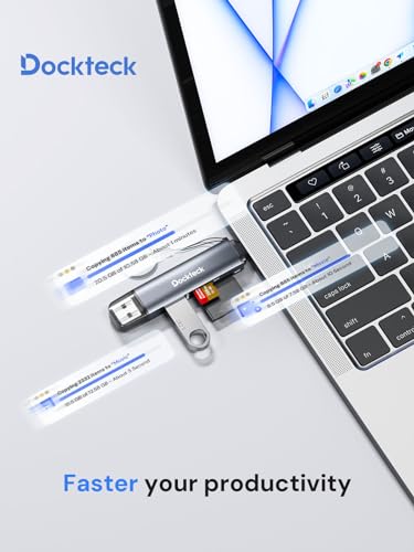 dockteck 3 Slot USB3.0 Card Reader DR0003