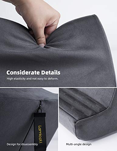 Lamicall Tablet Pillow 11.6in x 9.3in x 6.5in Adjustable Stand for 4.7 to 13 inch Devices