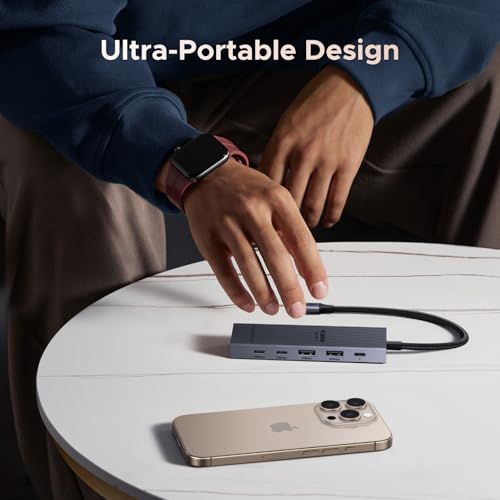 UGREEN 6 in 1 USB Hub AMUH12H 10Gbps USB-C 4K HDMI