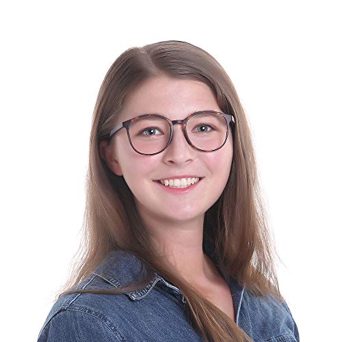 LifeArt +1.25 LA_Days_Tortoise1.25 Round Blue Light Blocking Reading Glasses