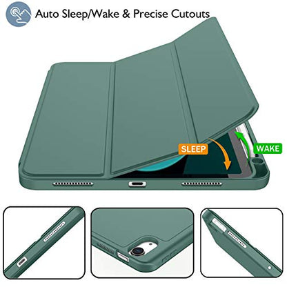 ZryXal 10.9 Inch Tablet Case Update-10.9 Case Right-Midnight Green