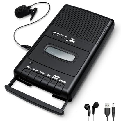 Mersoco T300-N Cassette Player Recorder & Converter USB Interface 90 Minutes Mono