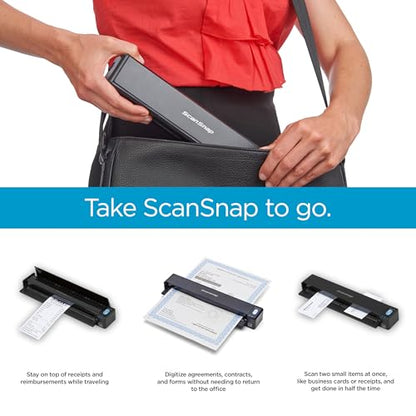 ScanSnap IX100 Document Scanner USB Wi-Fi 600 DPI