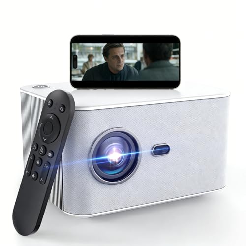Goregent 688 1080P Native Projector 4K Support 1000:1 Contrast Ratio Video Projector