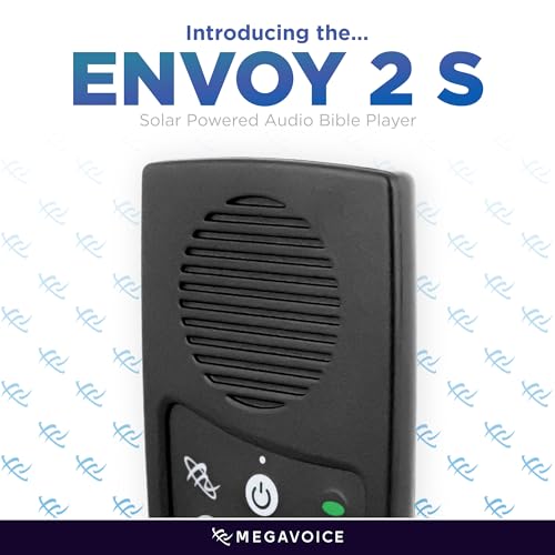 MEGAVOICE 1.77" NIVA-Solar MP3 Audio Bible, 4GB Storage, USB Connectivity, Audio Playback