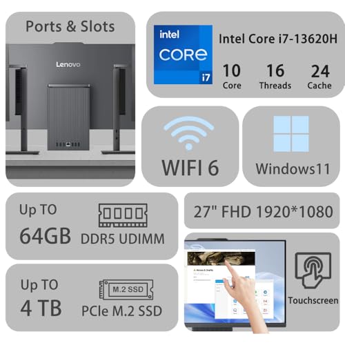 Lenovo 27" 27IRH9 FHD 1920x1080 100Hz LCD All-in-One