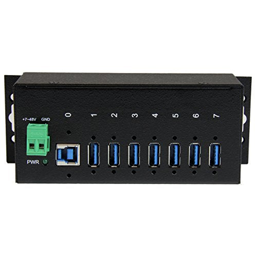 StarTech.com 7-Port USB 3.0 Hub ST7300USBME ESD Protection Surge Protection USB Expander
