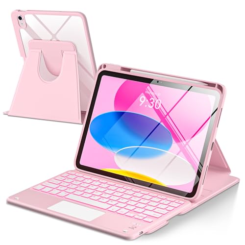 TaIYanG iPad Keyboard Case 11-inch A16 2025 & 10.9-inch 2022 Detachable Wireless Keyboard