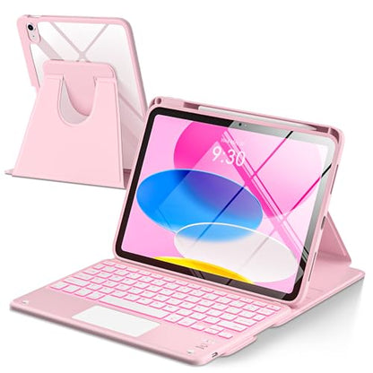 TaIYanG iPad Keyboard Case 11-inch A16 2025 & 10.9-inch 2022 Detachable Wireless Keyboard