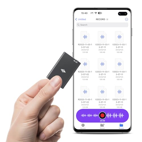 Lymorvex 64GB Voice Recorder REC-1118-01