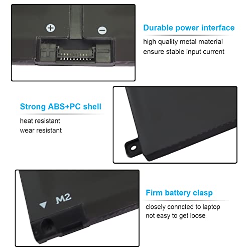 53Wh H5CKD 15V Laptop Battery for Dell Inspiron 7500 Series & Latitude 3400 Series