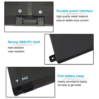 53Wh H5CKD 15V Laptop Battery for Dell Inspiron 7500 Series & Latitude 3400 Series