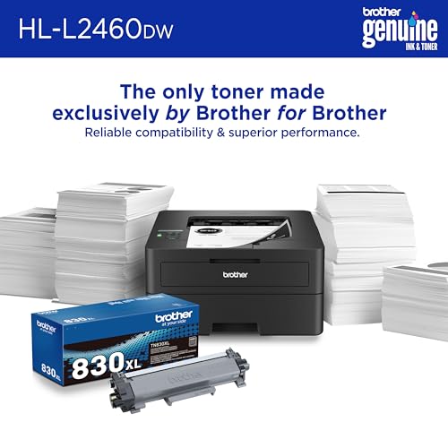 Brother HL-L2460DW Monochrome Laser Printer 1200 x 1200 DPI Automatic Duplex 36 ppm