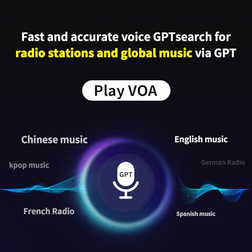 CHOYONG 7.87" LC90 Multi-Band Portable Internet Radio