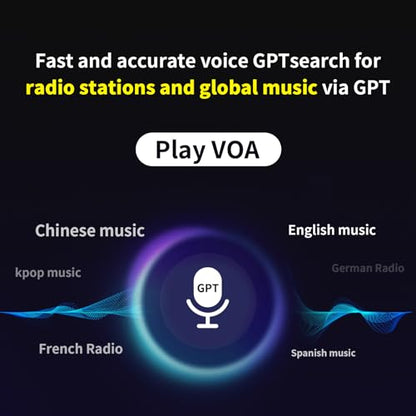 CHOYONG 7.87" LC90 Multi-Band Portable Internet Radio
