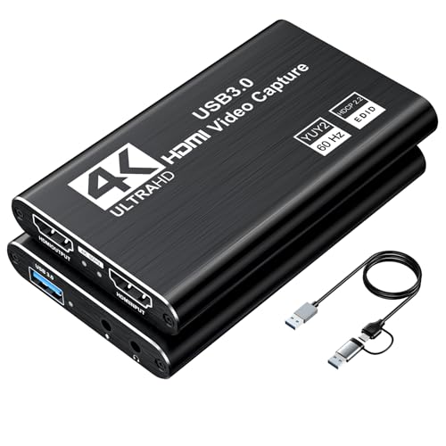 XIIXMASK NXA055_55L USB 3.0 HDMI Video Capture Card 1080P 60FPS 2K 30FPS