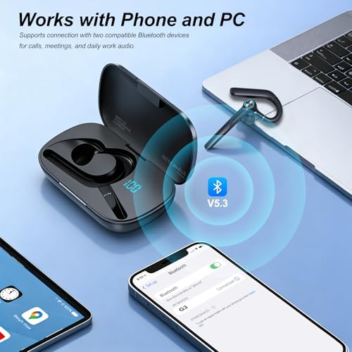 ONE LIFE G3 Bluetooth Headset, Wireless, Environmental Noise Cancellation, Bluetooth 5.3