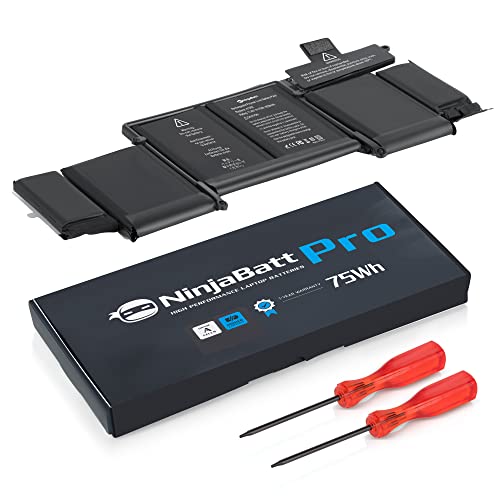 NinjaBatt A1493 Lithium Polymer Battery Pack for Apple MacBook Pro Retina 13" A1502 A1582 6600 mAh 11.42V