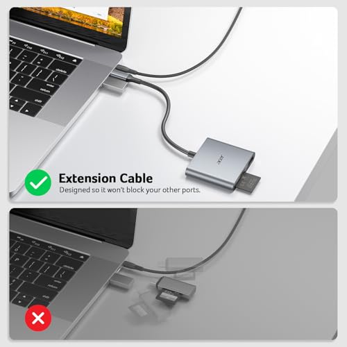 Acer 3-in-1 USB Type C Card Reader ODK4H0 USB 3.0