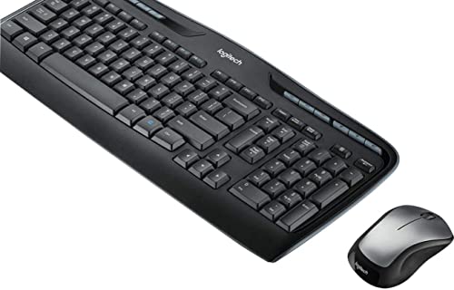 Logitech MK335 2.4GHz Wireless Keyboard and Mouse Combo - Black/Silver