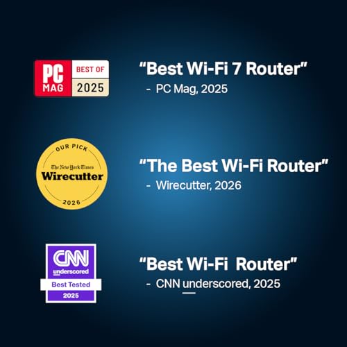 TP-Link Archer BE230 Dual-Band Wi-Fi 7 Router | 4 Antennas | 2882 Mbps | 5x Ports, USB | Ethernet, Wi-Fi | Home Networking