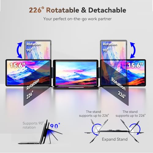 FQQ 15.6" S9H-Black FHD 1080p 60Hz LCD Monitor
