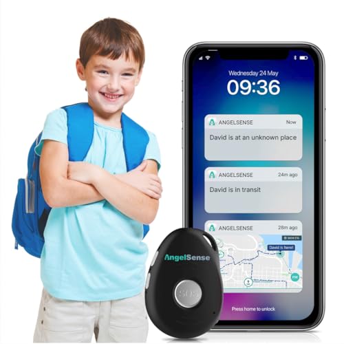 AngelSense 1.73x2.4x0.63 in MT90 N/A GPS Tracking Device for Kids with Autism and Elderly