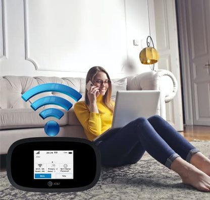 EVDO-LINK MiFi 8000 Portable WiFi Hotspot, Dual-Band, 802.11ac, 1 Gbps Data Transfer Rate, Global 4G LTE Mobile Device