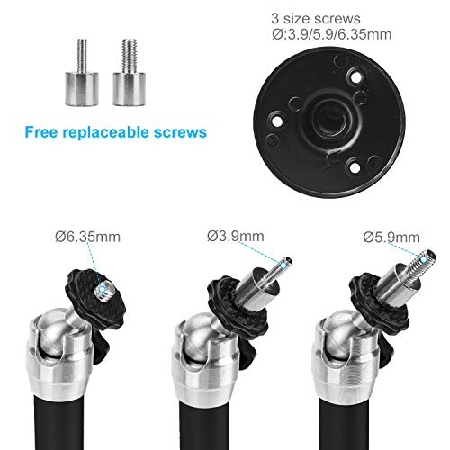 YiePhiot 175mm H-TYY-1 Metal Mini Ceiling Wall Projector Mount Stand
