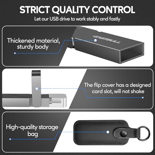 EASTBULL 1TB USB 3.2 Gen 1 Solid State External Drive