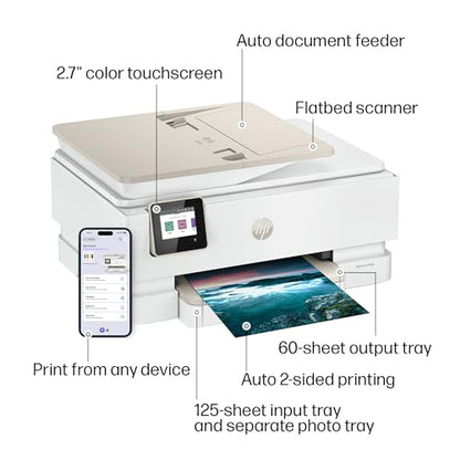 HP 7975 Thermal Inkjet Printer 4800 x 1200 dpi Color Multifunction ADF
