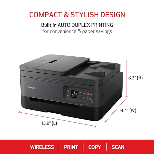 Canon PIXMA TR7020a Inkjet Printer 4800 x 1200 dpi Wireless Auto Document Feeder