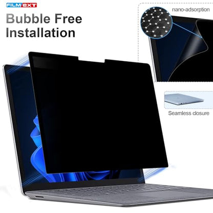 FILMEXT 13.8" SF2501 Anti-Spy Privacy Screen Protector for Microsoft Surface Laptop 2036/2107