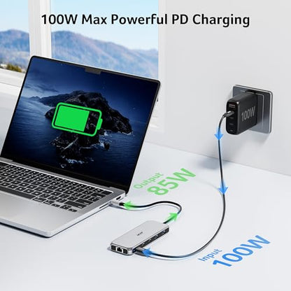 Acer 11 Port ODK5A0 8K DP 4K@60Hz USB Docking Station