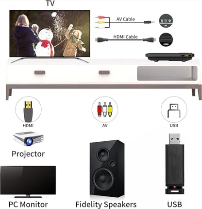 MAITE MTDVD-10Lite FHD 1920x1080 Multi-Language Support