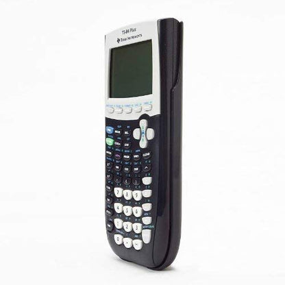 Texas Instruments TI-84 Plus Graphing Calculator 3” LCD Battery Powered Plastic Enclosure Black