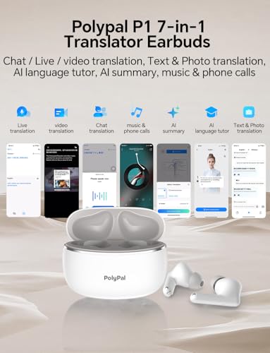 Timekettle Polypal P1 138 Languages Wireless Earbuds