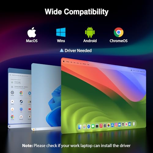 KYY 15.6" X90D FHD 1080p 60Hz LCD Dual Portable Monitor