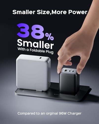 wegear 100W USB C Wall Charger AQ103KAUS 3 Ports Fast Charging Adapter