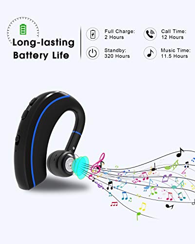 NANAMI A8 Bluetooth Headset V5.0 In-Ear Noise Isolation