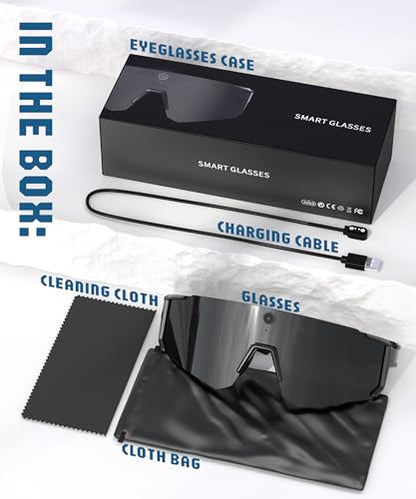 GLOSSIA GLV06-1 1280x720 Digital Wearable Computer Smart Glasses