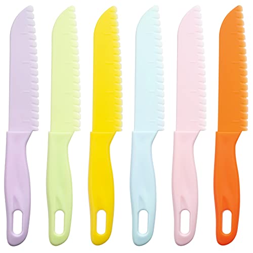 FACATH 6.0 Count SLD-06 Plastic Kitchen Knife Set