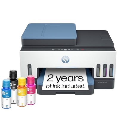 HP Smart Tank 7602 4800x1200 DPI Inkjet Printer Model 28B98A