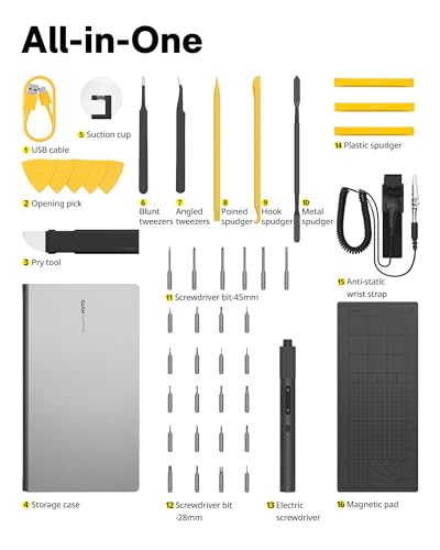 HOTO 48-Piece Precision Screwdriver Set QWLSD012