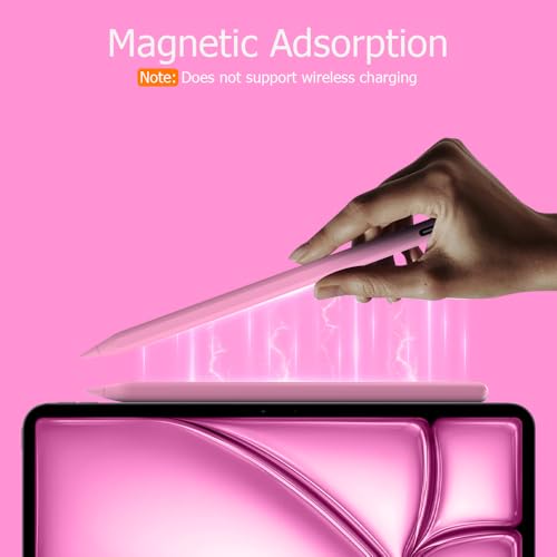 Sluoch Stylus Pen 1 Nonstandard Battery 30 days compatibility Tablet Charging Time 0.5 hours Pink Rubber