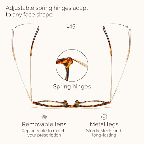 Gaoye Medium 1696 Optical Glasses Anti-Glare Anti-Reflective Polycarbonate Lens Frame with Full Rim