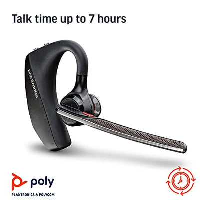 Plantronics Voyager 5200 UC Bluetooth Mono Headset - Model 8541728092 - Noise Canceling - Wireless Technology