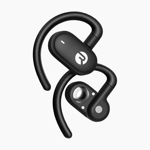 Raycon Black RBO725 Open Ear Headphones - Wireless Bluetooth, IPX5 Water Resistance