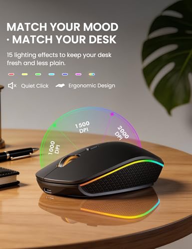Trueque KM42Pro Wireless 2.4GHz Keyboard and Mouse Combo, Black, Membrane